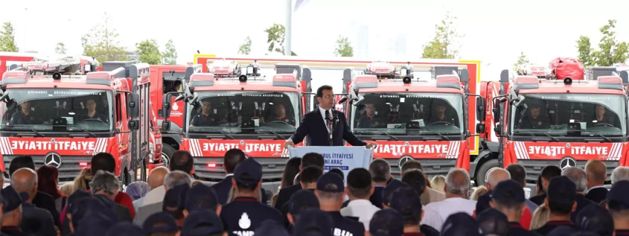 İstanbul İtfaiyesi Filosuna Yeni Araçlar Ekledi!