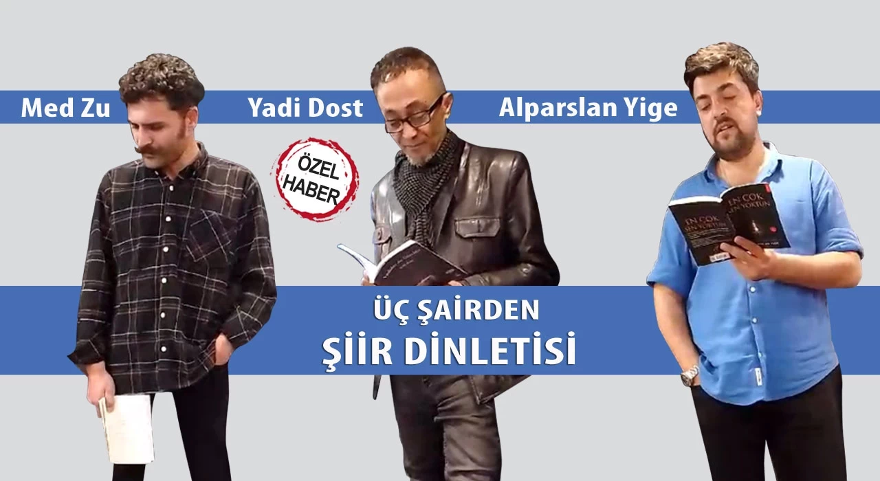 Eyüpsultan’ın sevilen şairi Yadi Dost ve arkadaşlarından şiir dinletisi