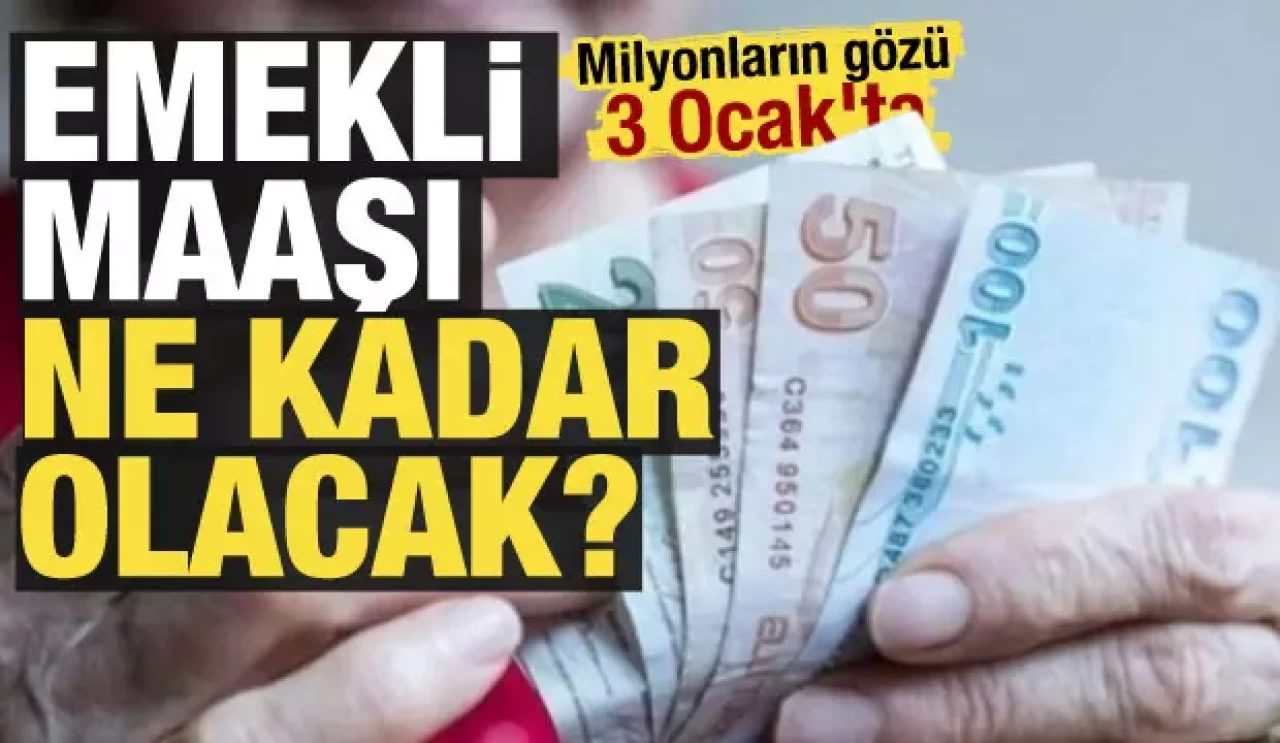 3 Ocak'ta Emekli Maaşları İçin Büyük Gün! Enflasyon Verisi Ne Getirecek?