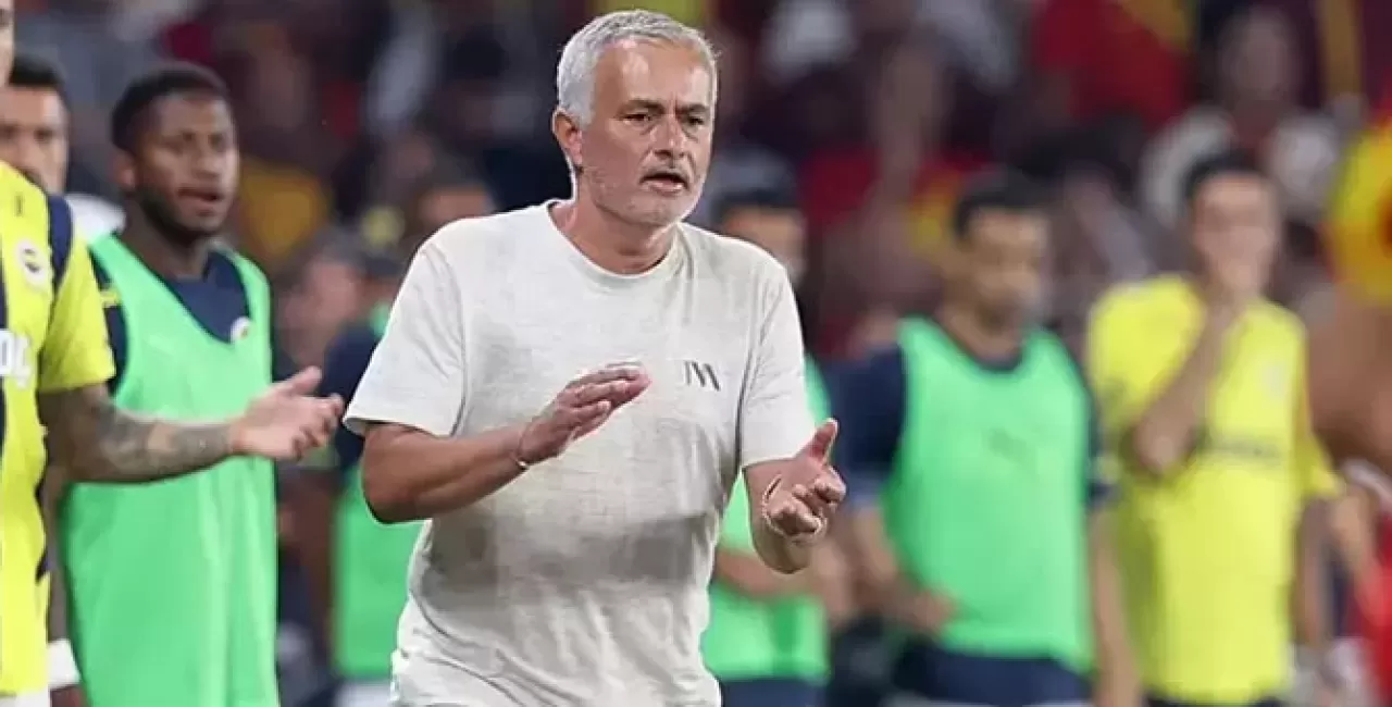 Mourinho'dan Göztepe maçı yorumu: 'Çalıştığımız yerden gol yedik'