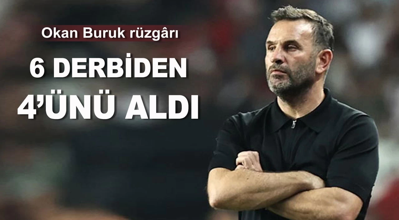 Okan Buruk'tan Fenerbahçe karşısında 4. derbi zaferi