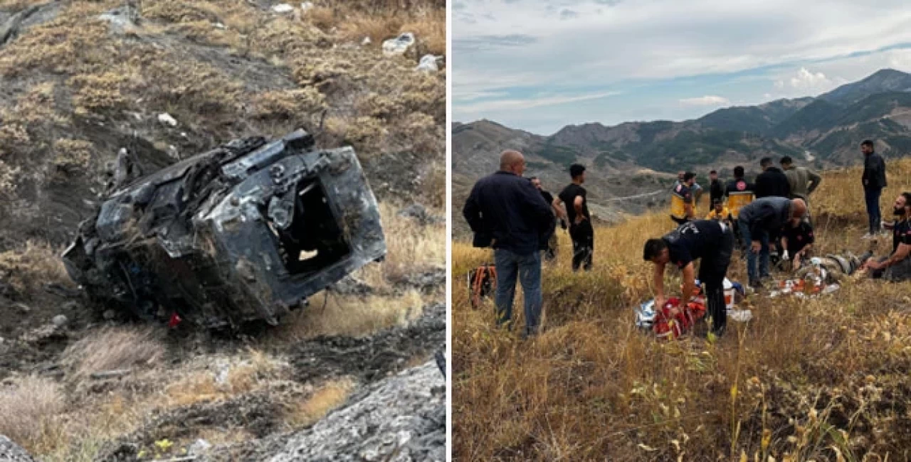 Tunceli'de askeri araç devrildi: 4 asker şehit, 1 asker yaralı