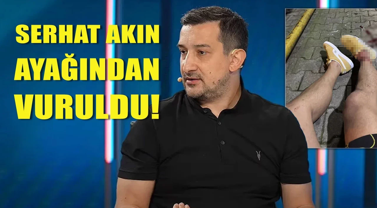 Eski Fenerbahçeli Serhat Akın'a silahlı saldırı: Ayağından vuruldu!