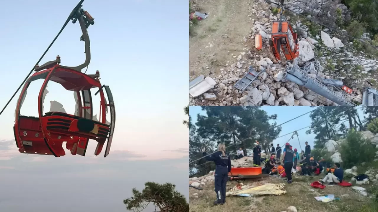 Antalya'da Teleferik Kazası Davasında Tahliye Kararı! Şikayet Eden Olmadı