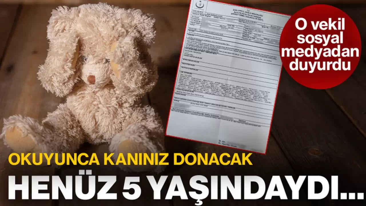 Şanlıurfa’da Kan Donduran Olay: 5 Yaşındaki Çocuk İstismar Edilip Öldürüldü!