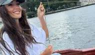 Hande Erçel ve Hakan Sabancı'dan Boğaz’da Romantik Balık Avı