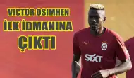 Victor Osimhen Galatasaray'da ilk antrenmanına çıktı