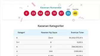 21 Kasım Çılgın Sayısal Loto Sonuçları: Büyük Ödülün Sahibi Kim Oldu?