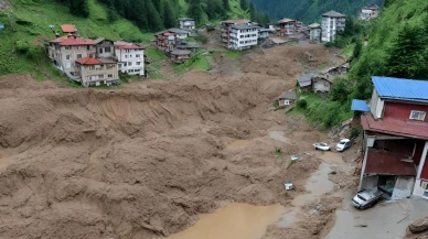 Rize'de Yoğun Yağış Felaketi: Heyelan Ulaşımı Engelledi