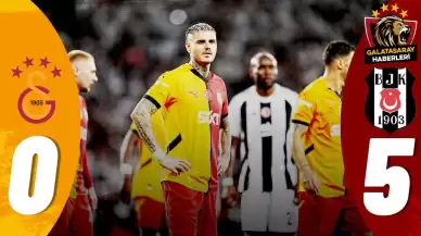 Galatasaray 0 Beşiktaş 5 Süper Kupa Maç özeti