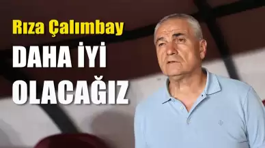 Hatayspor'un hocası Rıza Çalımbay: 'Yapacak bir şey yok'