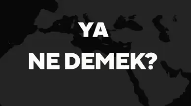 "Ya" Kelimesi: TDK Anlamı ve Örneklerle Kullanımı