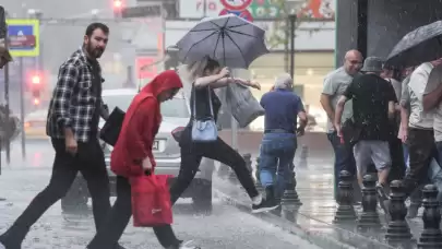 Meteoroloji'den Sağanak Yağış Uyarısı: İstanbul Hazırlıklı Olmalı