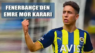 Fenerbahçe'den Emre Mor'la ilgili yeni karar