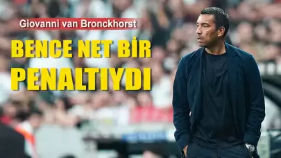 Bronckhorst: 'Zor bir maçtı! İyi bir takıma karşı oynadık'