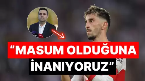 Atakan Karazor'a Milli Takımdan Destek: "Masumiyetine İnanıyoruz