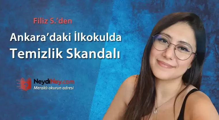 İlkokulda temizlik skandalı