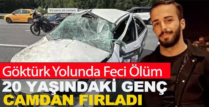 Camdan fırlayan genç, hayatını kaybetti - Şüpheli olaylarla ilgili soruşturma başlatıldı