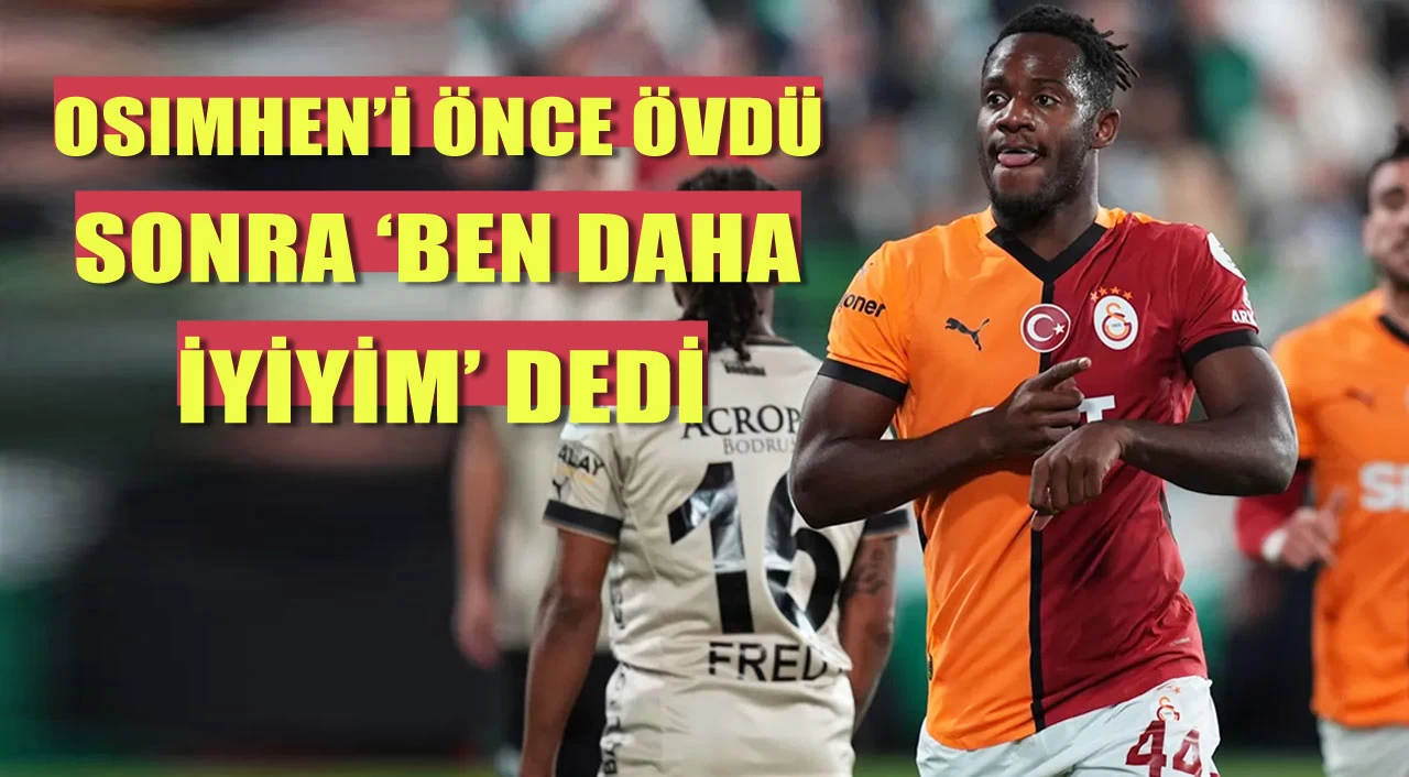 Batshuayi'den flaş Osimhen açıklaması: 'Ondan daha iyiyim!'