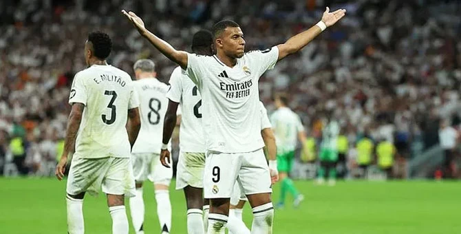 Real Madrid, Real Betis'i Mbappe'nin golleriyle devirdi