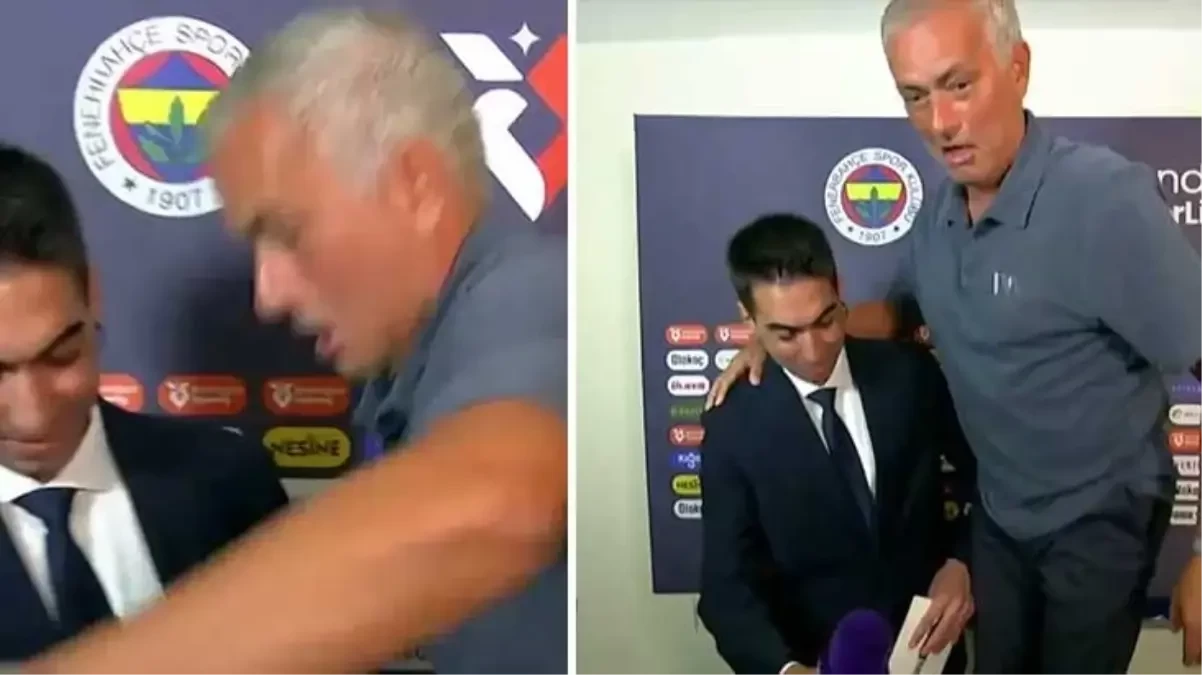 Jose Mourinho'yu Şaşkına Çeviren An: Beyaz TV Muhabirinin Sorusu Viral Oldu!